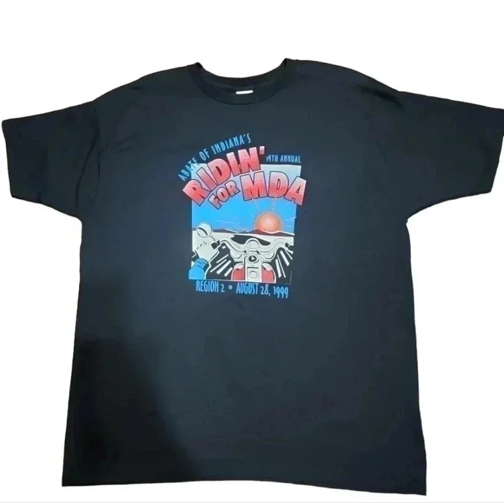 VINTAGE 99 Molenars was Harley Tee. Size XXL